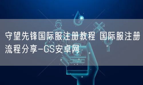 守望先锋国际服注册教程 国际服注册流程分享-GS安卓网(图1)