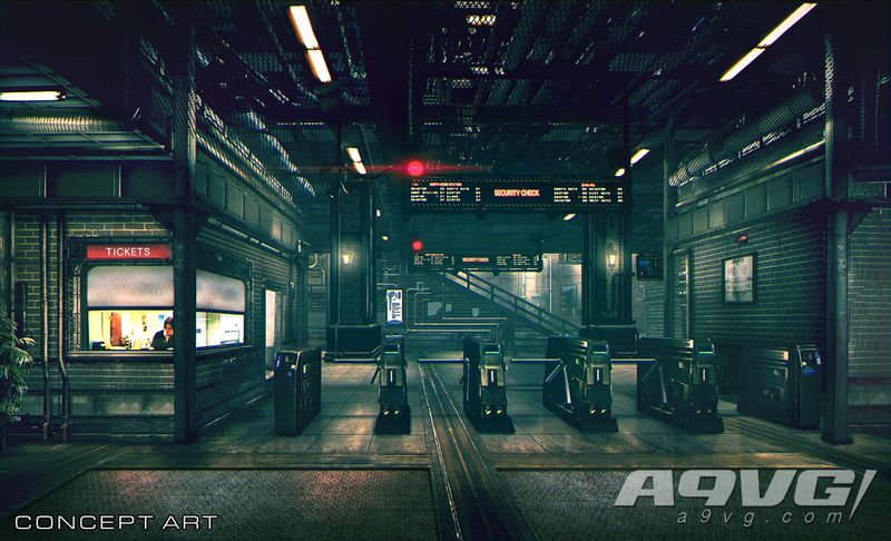 最终幻想7 重制版》新概念图公开展示「一号街火车站」场景- A9VG电玩部落