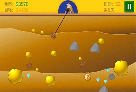 黄金矿工版在线小游戏_小霸王手机游戏机黄金矿工_黄金矿工小游戏在线玩
