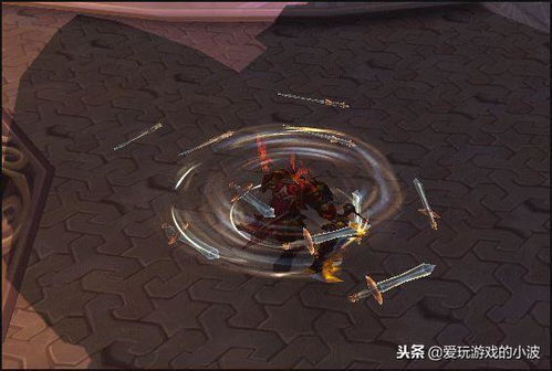 有剑刃风暴技能的mmorpg,MMORPG中的毁灭之力