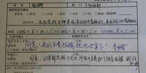 请假理由,如何在工作中巧妙请假(图6)