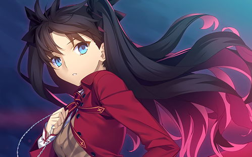 远坂凛壁纸,捕捉Fate/stay night中的优雅与力量(图2)