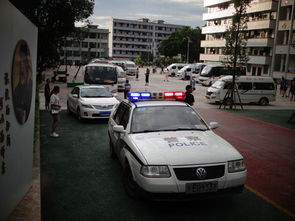 警车开道,警车开道，守护生命线——紧急救援中的速度与温情