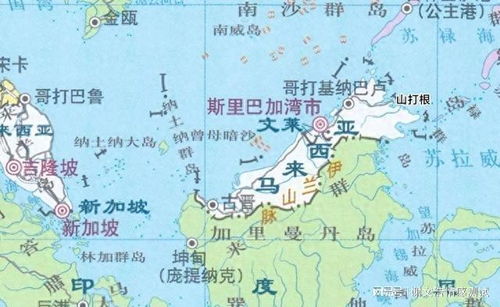 马来西亚沙巴州地图,马来西亚的北部明珠(图2)