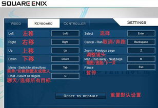 最终幻想8重制版键盘设置,最终幻想8重制版键盘设置指南(图4)