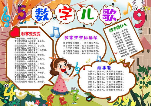 幼儿数字儿歌,寓教于乐，开启数学启蒙之旅(图3)