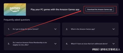 亚马逊游戏app,亚马逊游戏App——畅享全球游戏盛宴