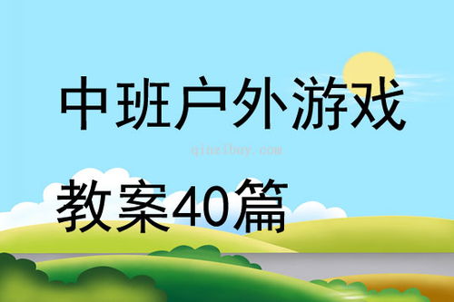 中班户外平衡游戏教案,培养幼儿协调性与平衡感的快乐之旅(图2)