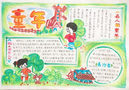 游戏点亮童年手抄报,点亮童年快乐时光”(图2) 游戏点亮童年手抄报,点亮童年快乐时光”(图2)