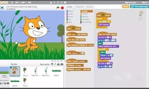 scratch编程游戏作品,创意无限的游戏制作之旅(图2) scratch编程游戏作品,创意无限的游戏制作之旅(图2)