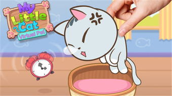 小猫洗澡游戏,小猫洗澡欢乐时光(图1) 小猫洗澡游戏,小猫洗澡欢乐时光(图1)