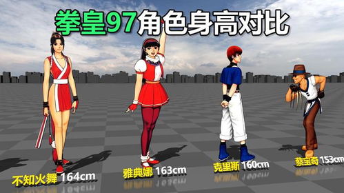 游戏人物身高,探寻虚拟角色身高的秘密(图1) 游戏人物身高,探寻虚拟角色身高的秘密(图1)