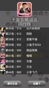 千金女贼游戏,逆袭江湖的传奇之旅(图3) 千金女贼游戏,逆袭江湖的传奇之旅(图3)