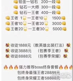 游戏代练价格,揭秘行业真相与玩家心声(图2) 游戏代练价格,揭秘行业真相与玩家心声(图2)