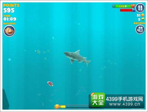 鲨鱼海底游戏,一场惊心动魄的海底冒险之旅(图1)