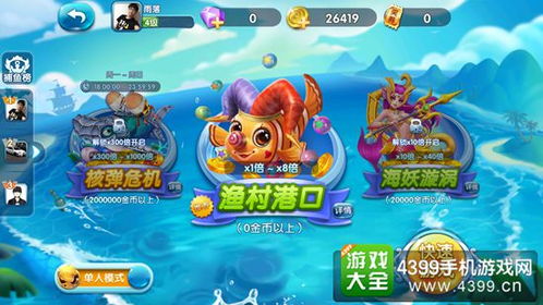 打鱼游戏分,揭秘打鱼游戏的魅力与技巧(图2) 打鱼游戏分,揭秘打鱼游戏的魅力与技巧(图2)