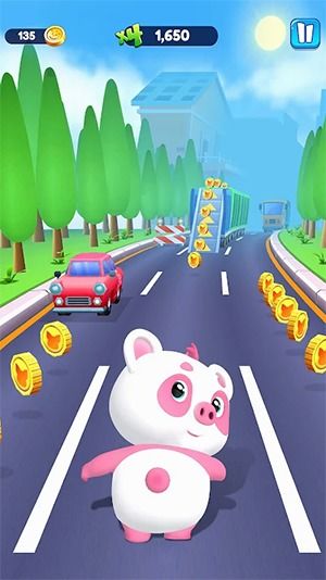 小猪跑酷游戏,挑战极限速度(图1)