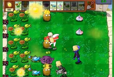 植物大战僵尸玩游戏,绿色防线(图2)