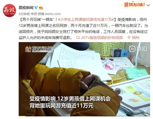 学生玩游戏充钱,揭秘学生沉迷游戏充值背后的消费陷阱(图1)