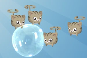 小游戏泡泡猫,挑战你的指尖智慧(图2)