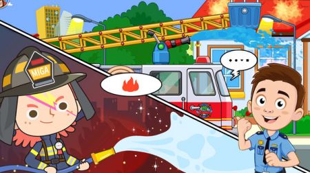 小镇消防游戏,守护家园的火焰卫士(图2) 小镇消防游戏,守护家园的火焰卫士(图2)