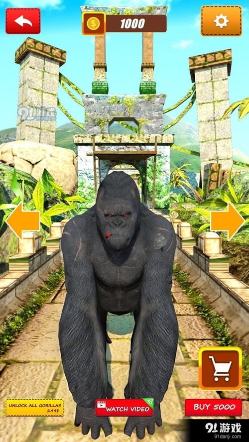 猩猩跑酷游戏,挑战极限的跑酷冒险之旅(图3) 猩猩跑酷游戏,挑战极限的跑酷冒险之旅(图3)