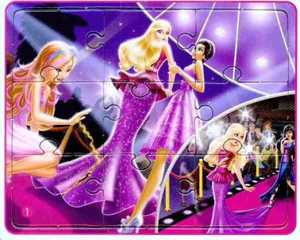 芭比公主拼图游戏大全,尽享拼图乐趣(图1)
