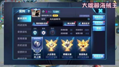 王者荣耀的游戏账号,账号背后的荣耀征程(图1) 王者荣耀的游戏账号,账号背后的荣耀征程(图1)