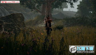 手游绝地求生游戏,指尖上的生存之战(图1)